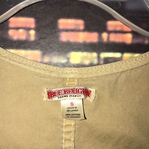 True Religion Khaki Vest